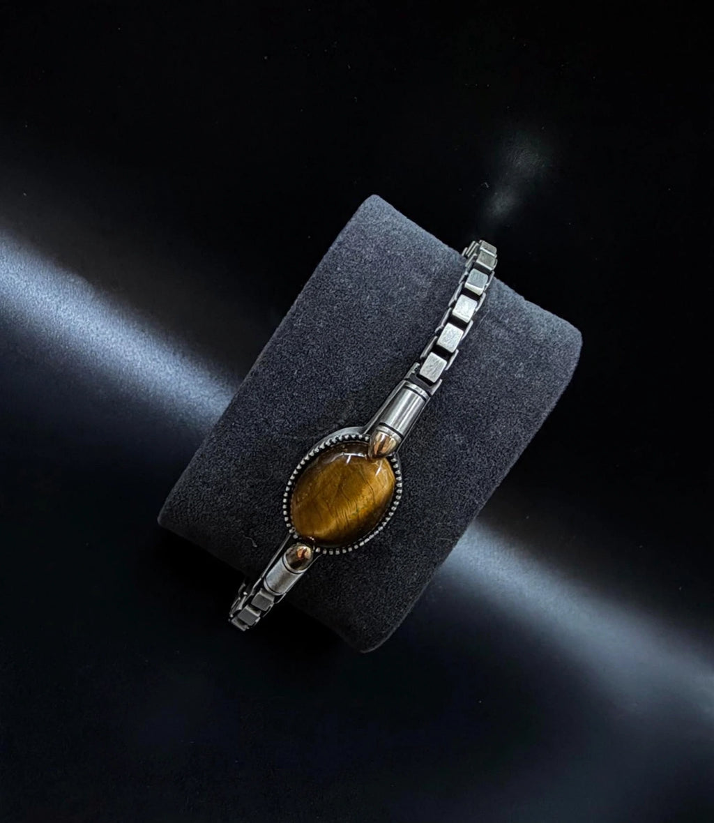 Italian-Style 925 Sterling Silver Bracelet – Modern Elegance Meets Vintage Character
