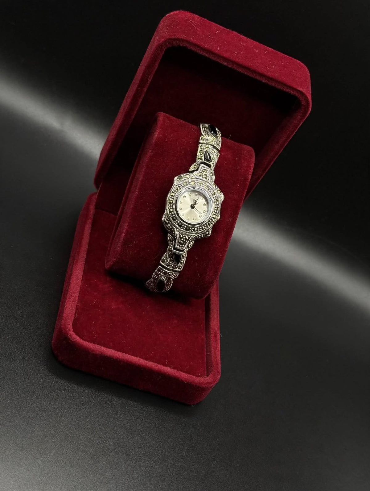Heirloom-Inspired 925 Sterling Silver Women’s Watch