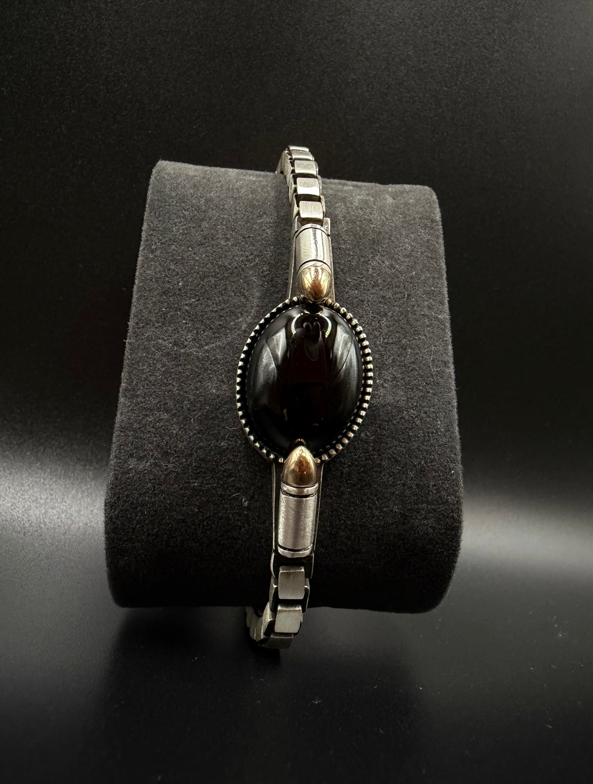Italian-Style 925 Sterling Silver Bracelet – Modern Elegance Meets Vintage Character