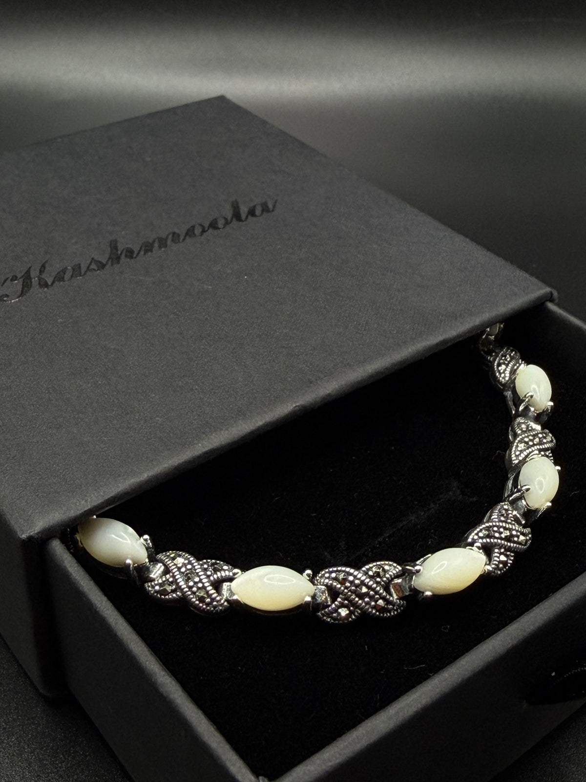Women’s 925 Sterling Silver Vintage-Inspired Bracelet