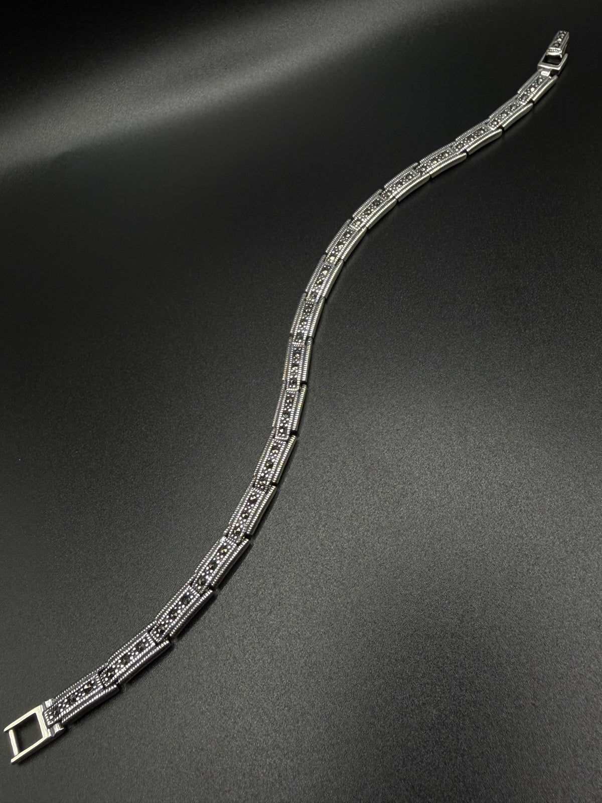 Men’s 925 Sterling Silver Vintage Link Bracelet
