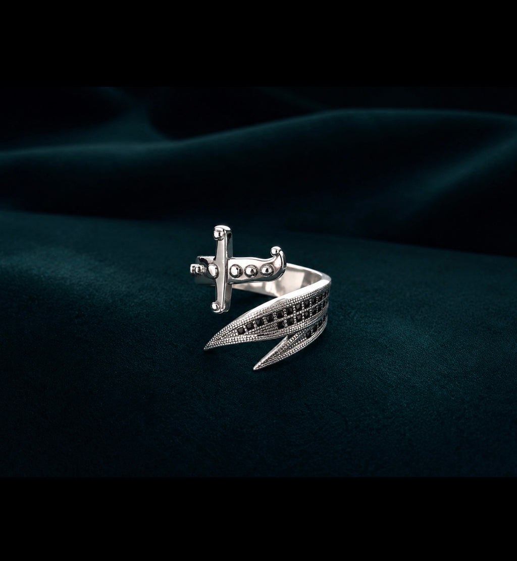 925 Sterling Silver Adjustable Ring