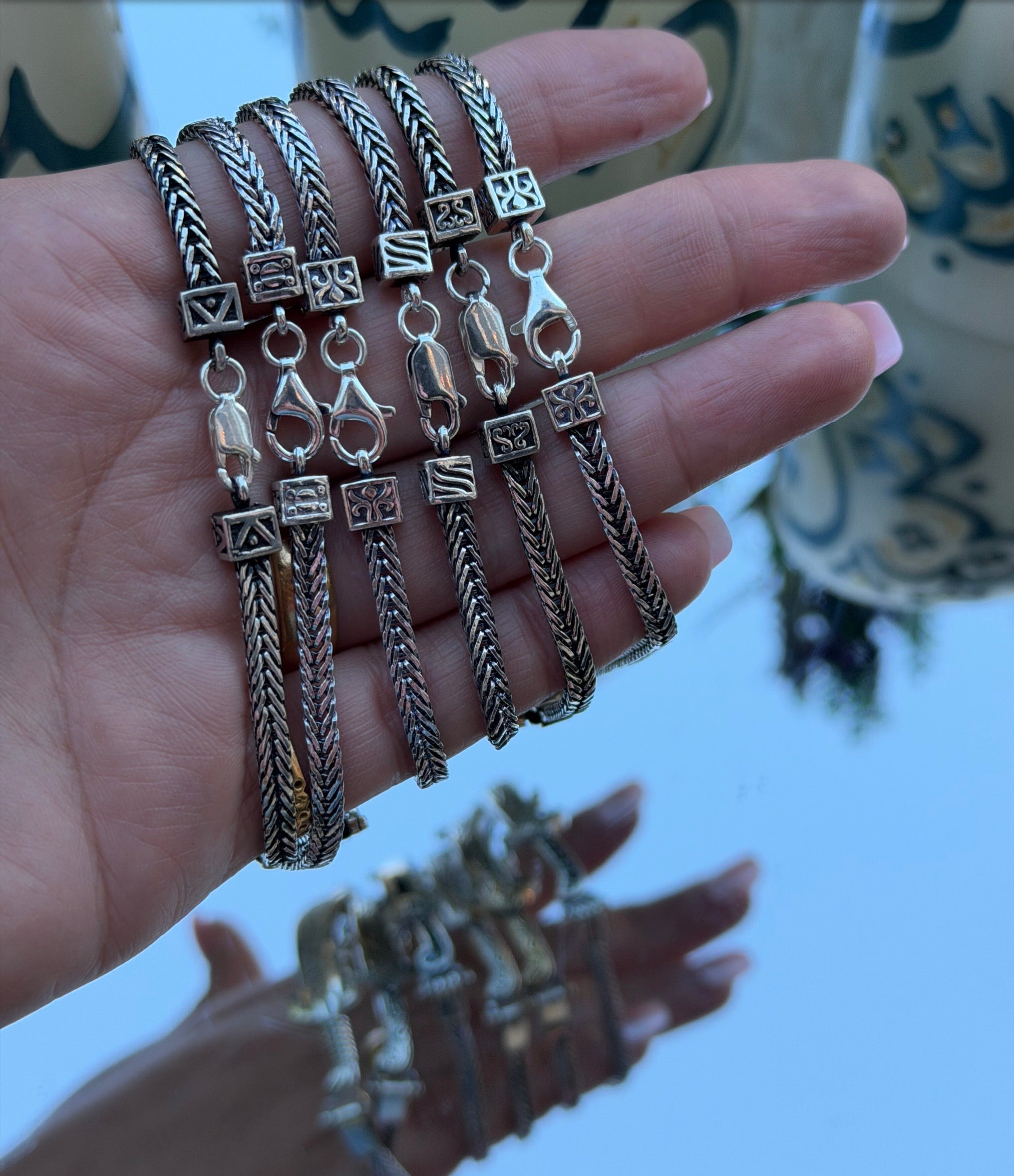 925 Sterling Silver Sword Bracelet