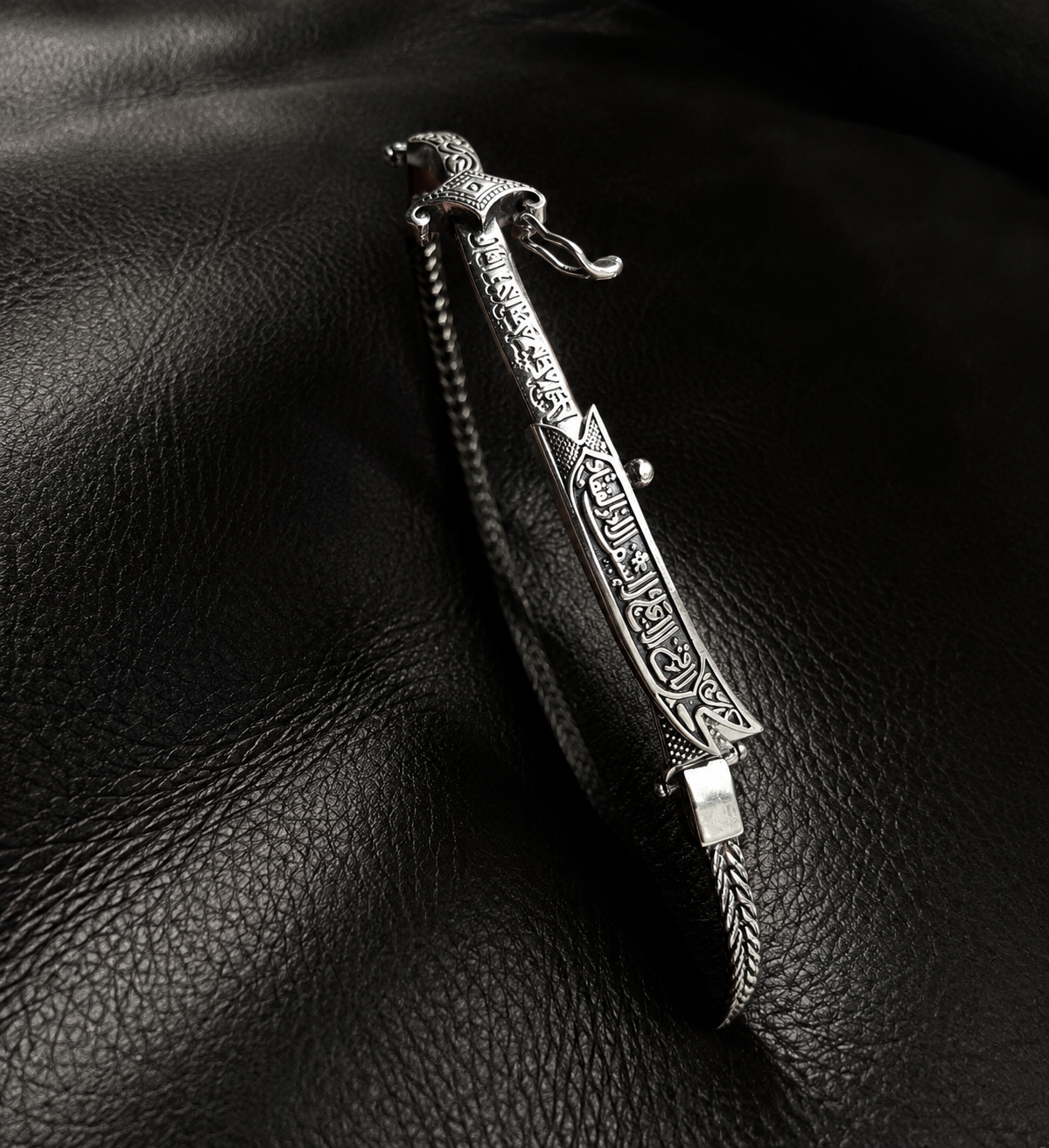 925 Sterling Silver Zulfiqar Sword Bracelet