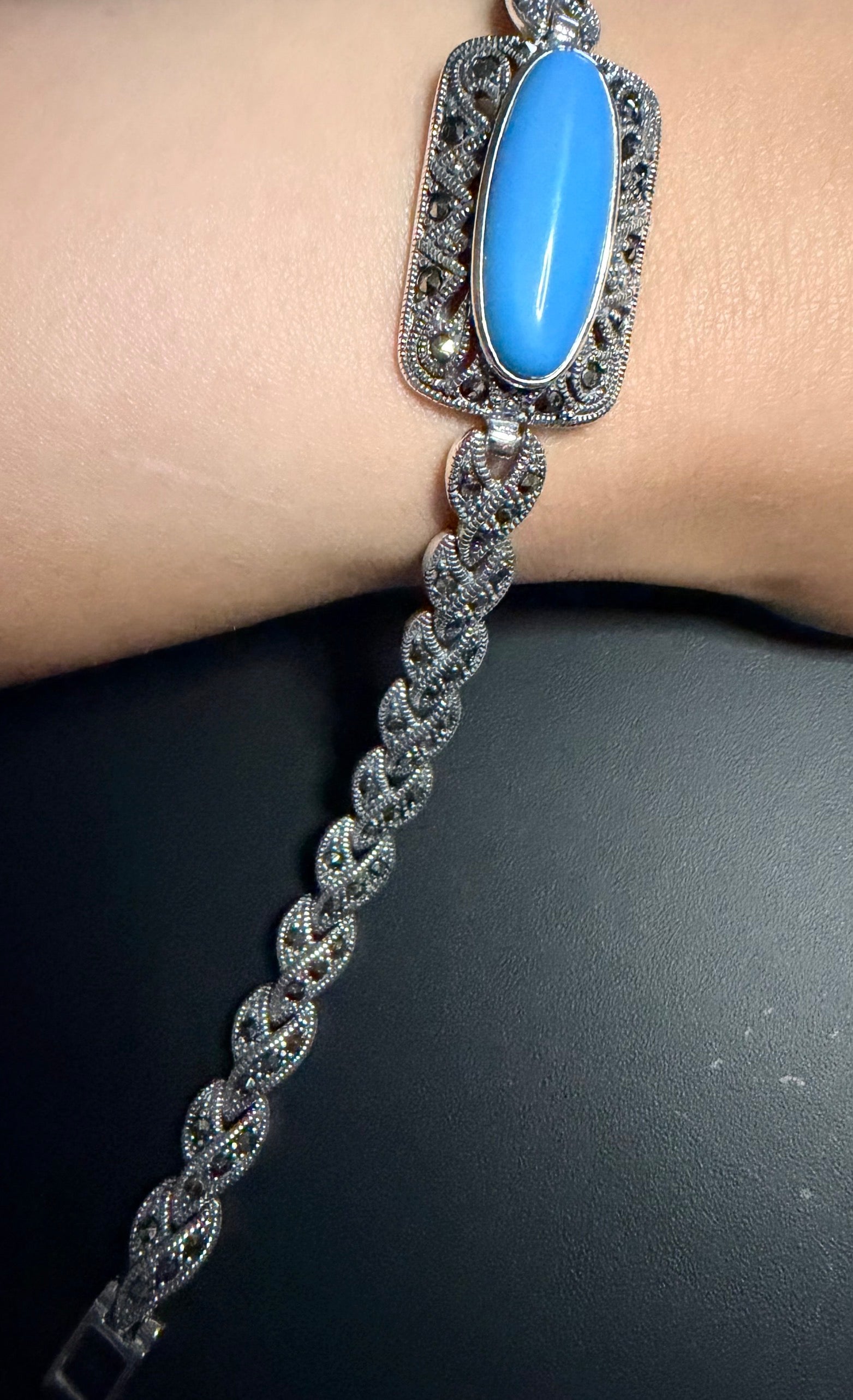 925 Sterling Silver Heritage-Inspired Bracelet