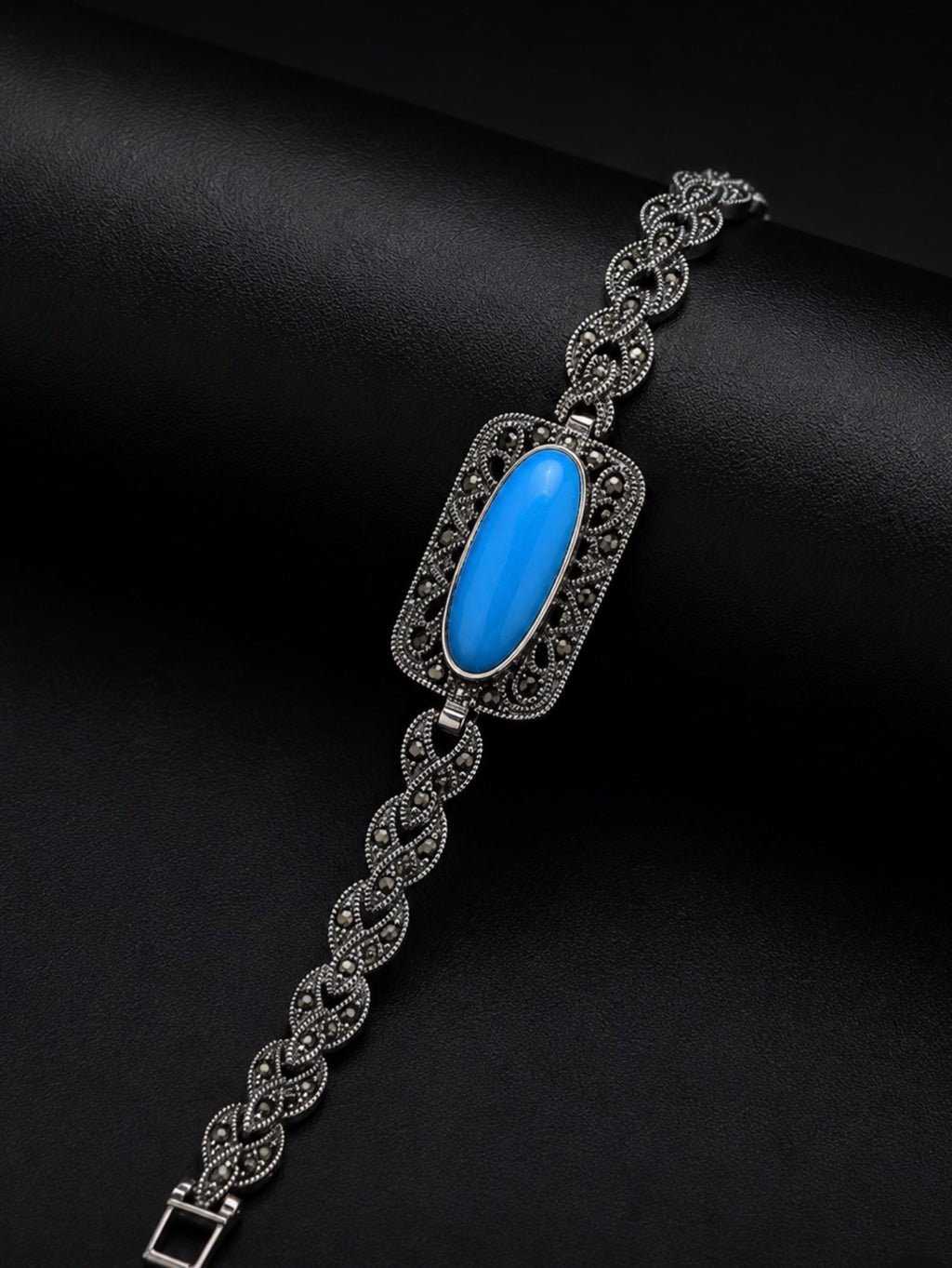 925 Sterling Silver Heritage-Inspired Bracelet