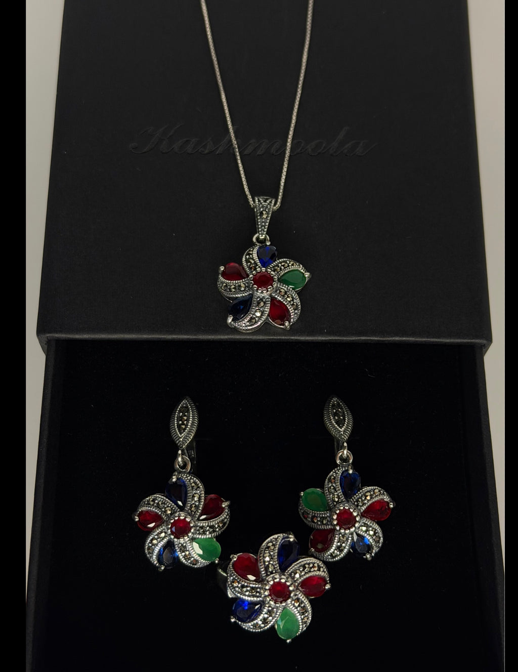 925 Sterling Silver Floral Jewelry Collection – Timeless Elegance