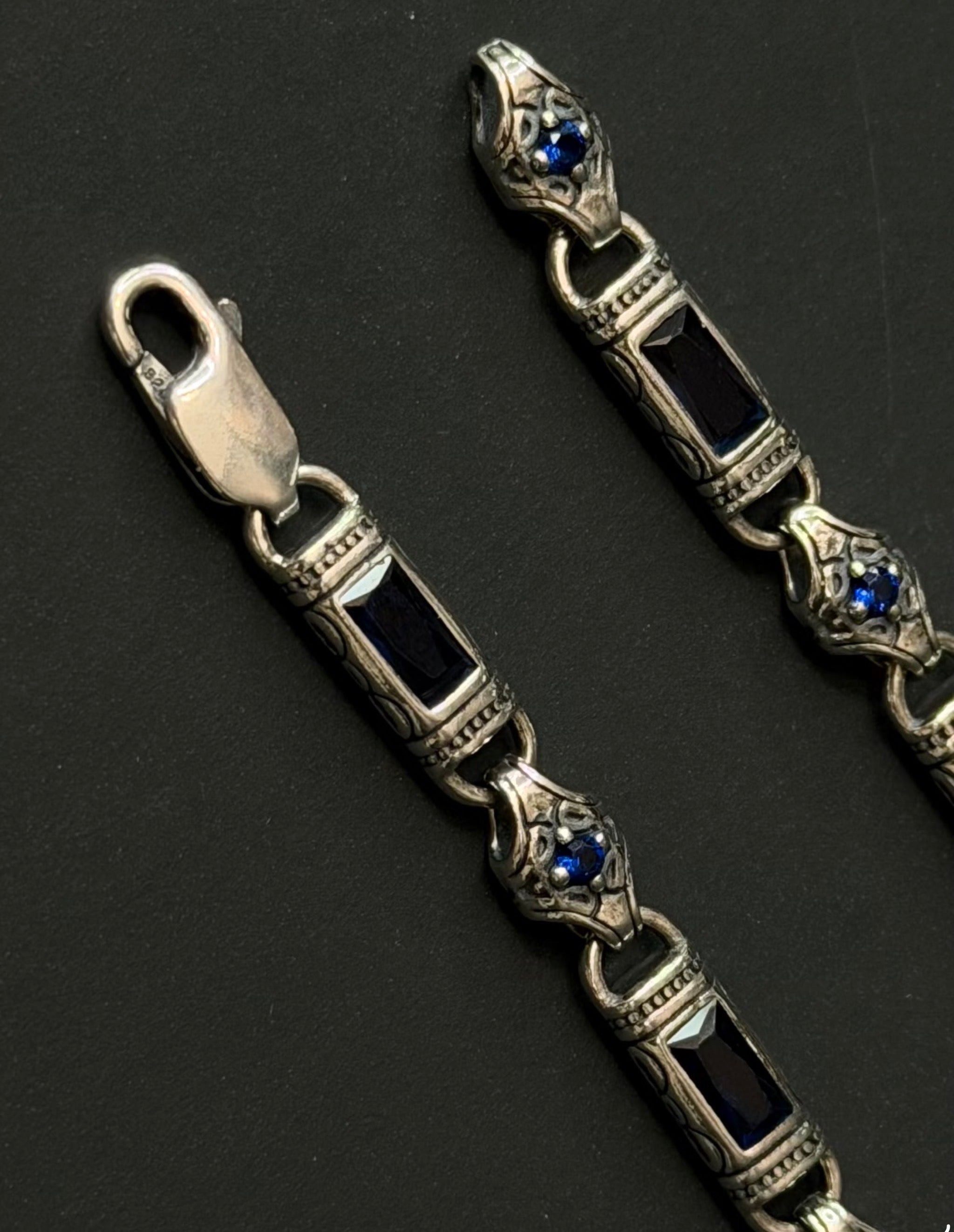 925 Sterling Silver Heritage-Inspired Bracelet