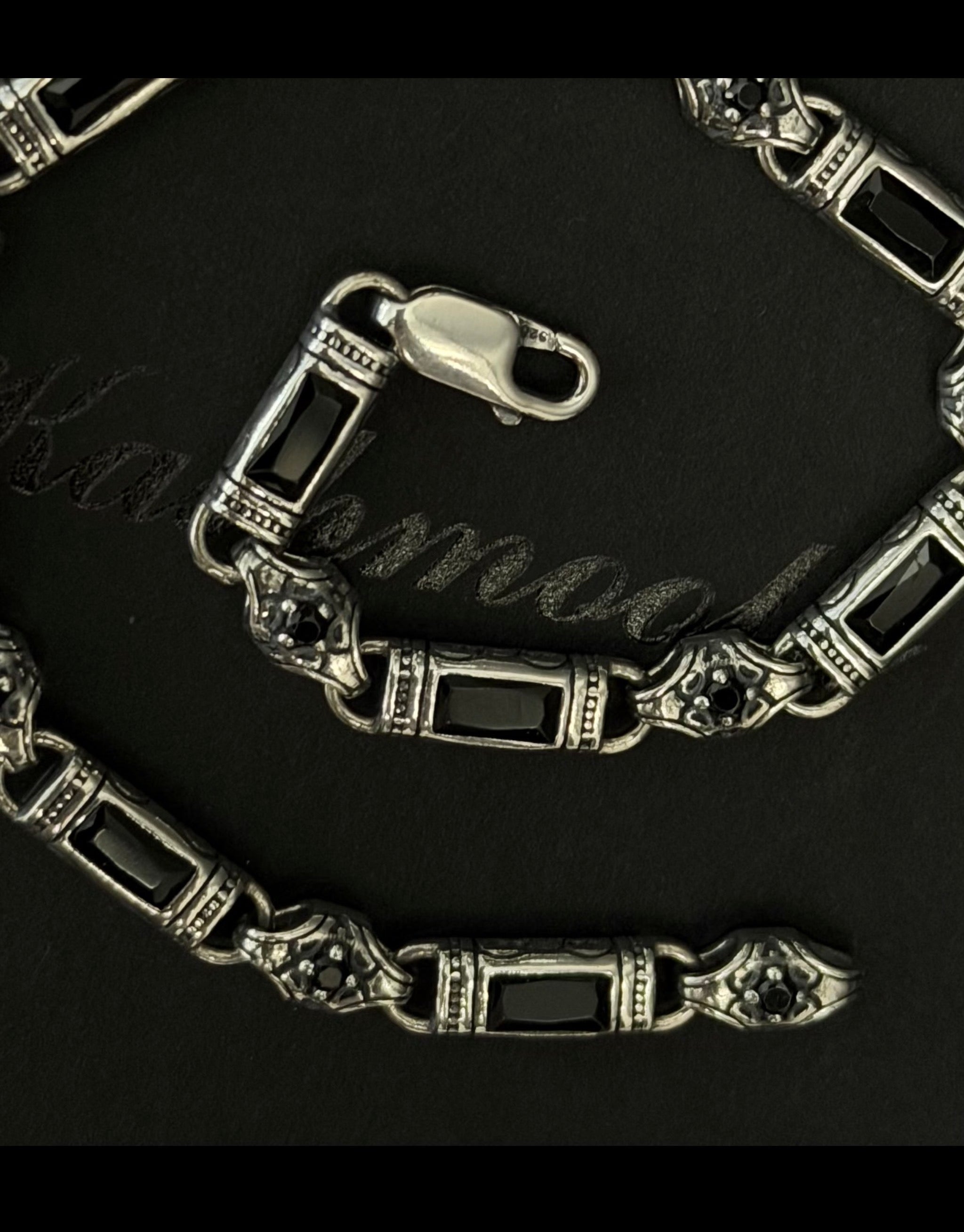 925 Sterling Silver Heritage-Inspired Bracelet