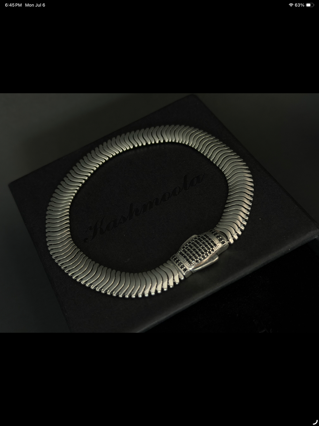 Sterling Silver Link Bracelet
