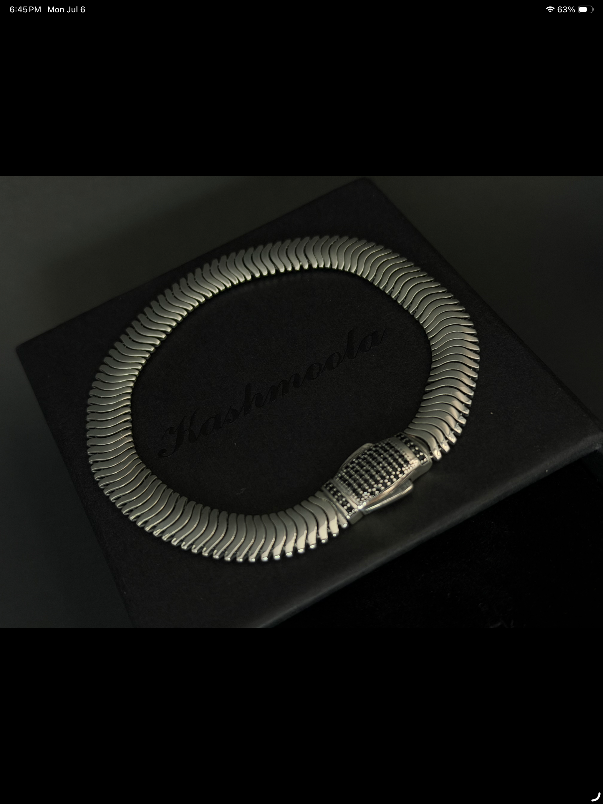 Sterling Silver Link Bracelet