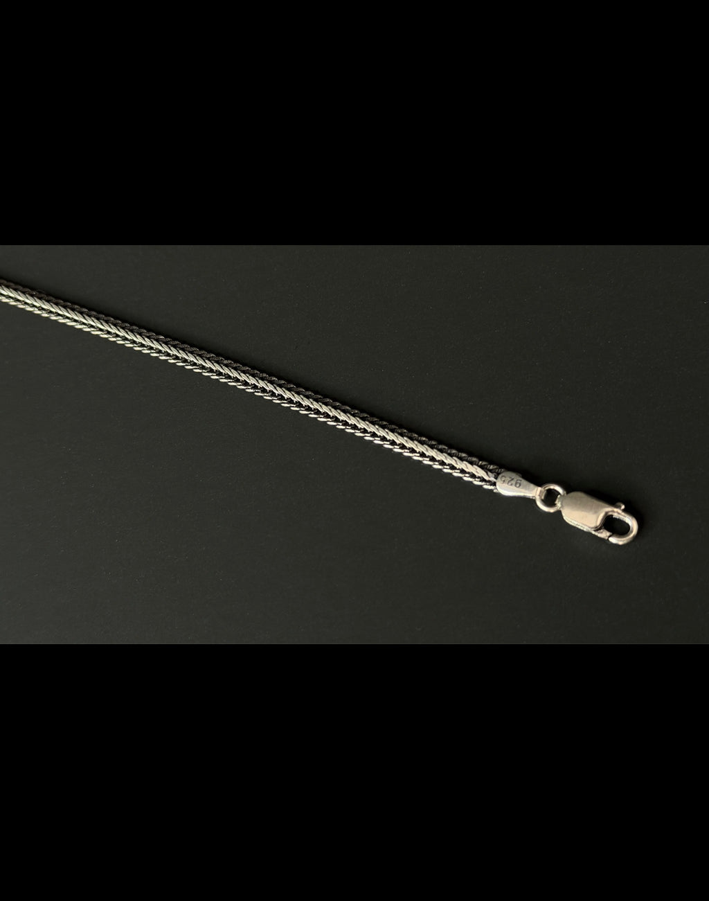 Sterling Silver Double Rope Bracelet