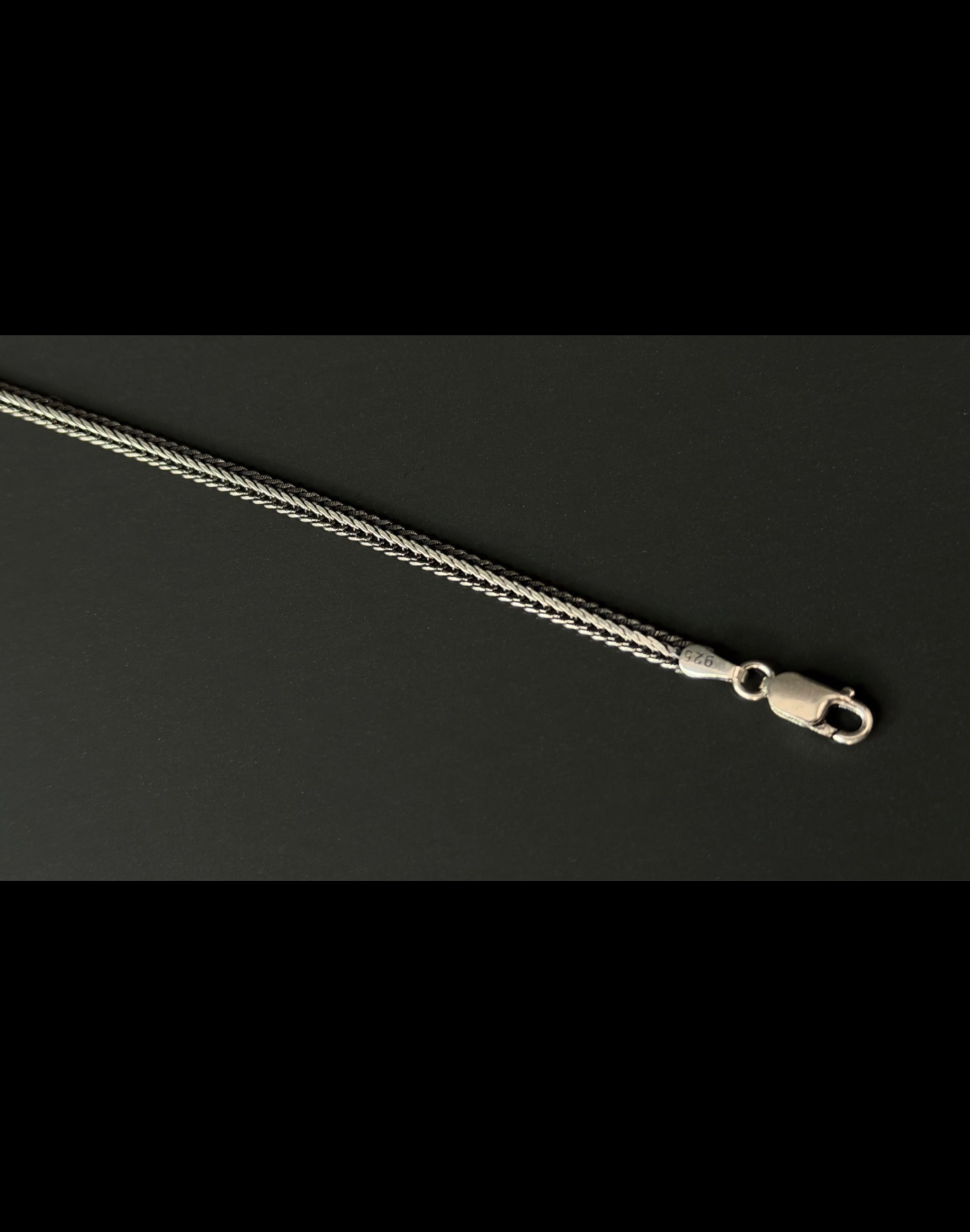 Sterling Silver Double Rope Bracelet