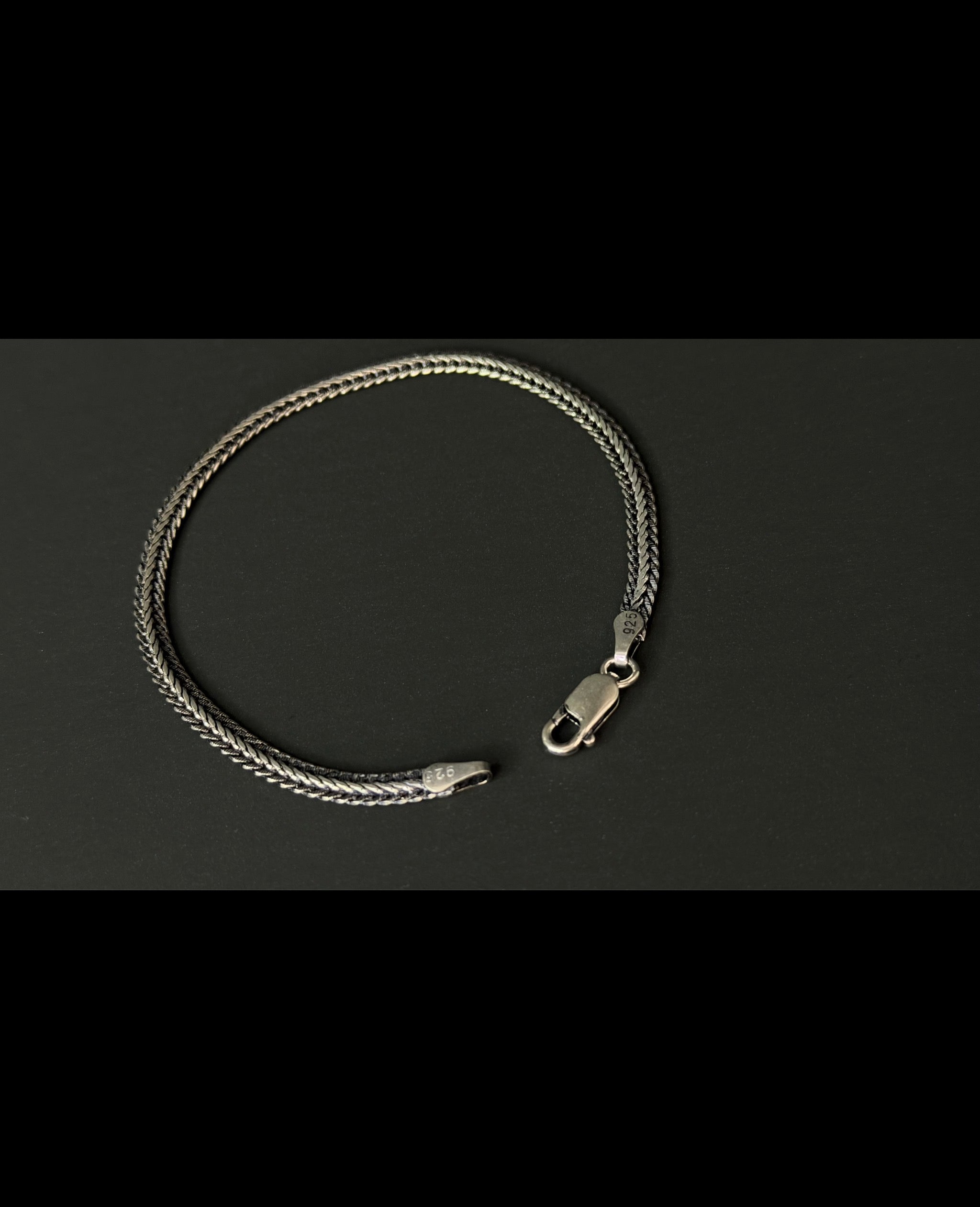 Sterling Silver Double Rope Bracelet