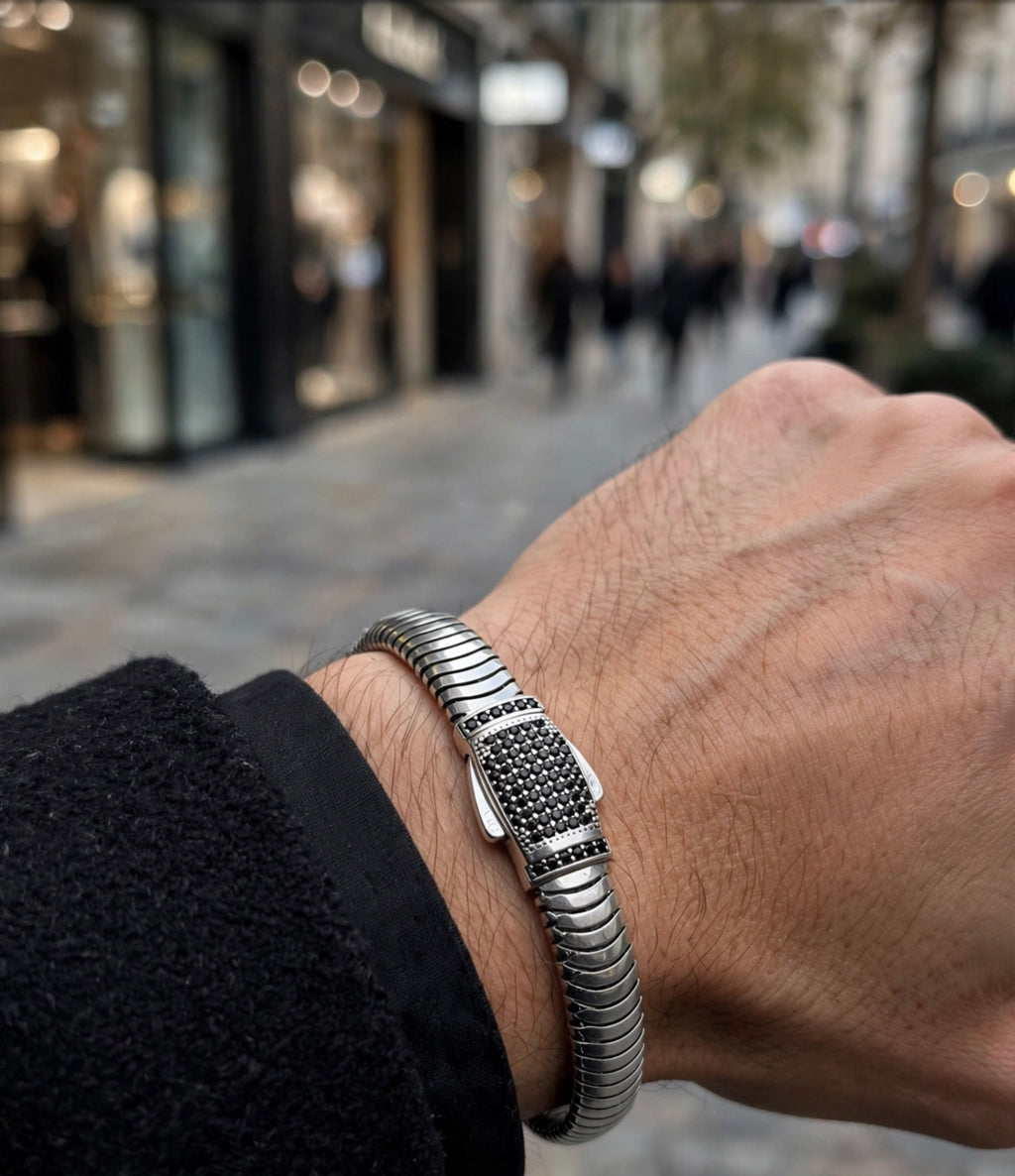 Sterling Silver Link Bracelet