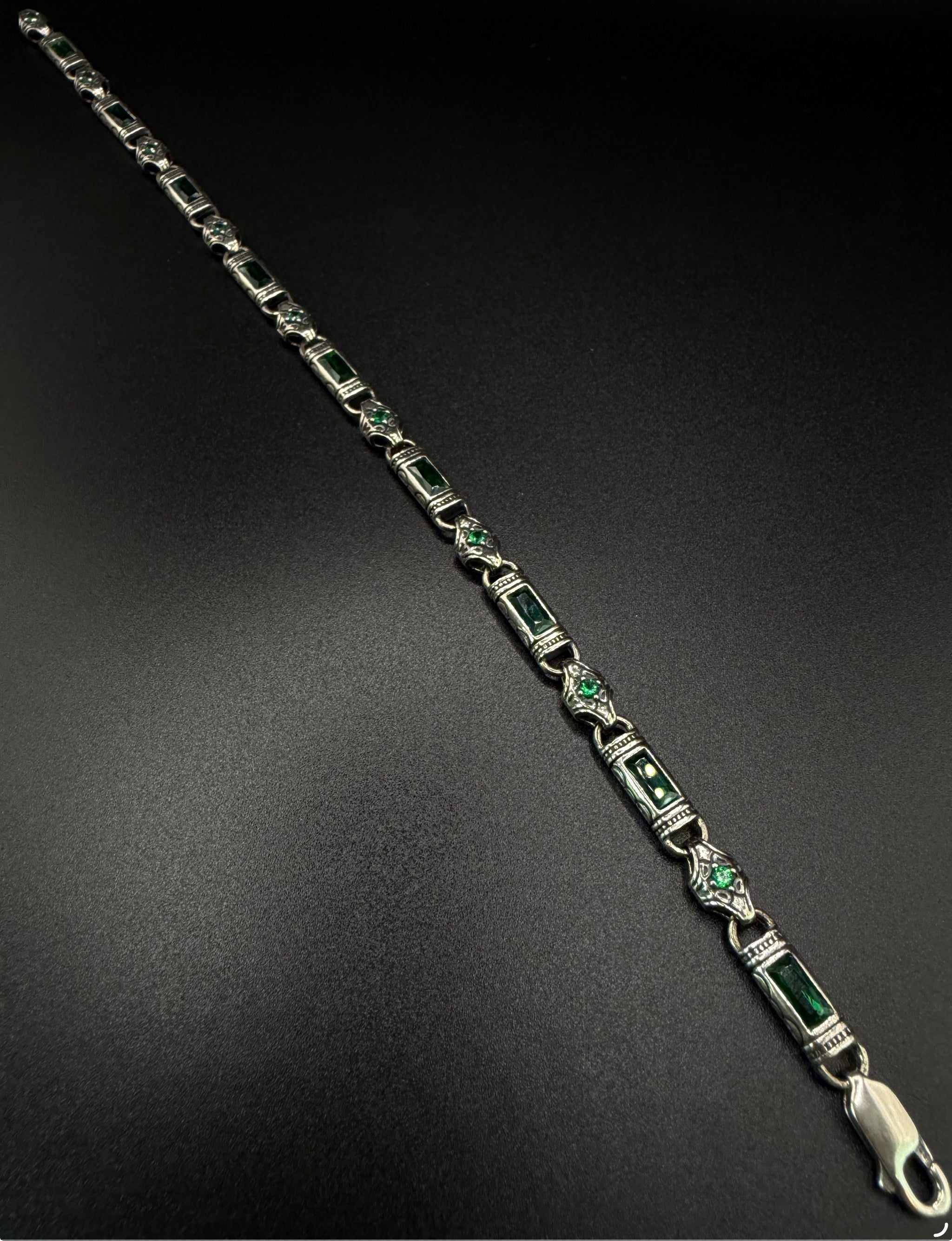 925 Sterling Silver Heritage-Inspired Bracelet